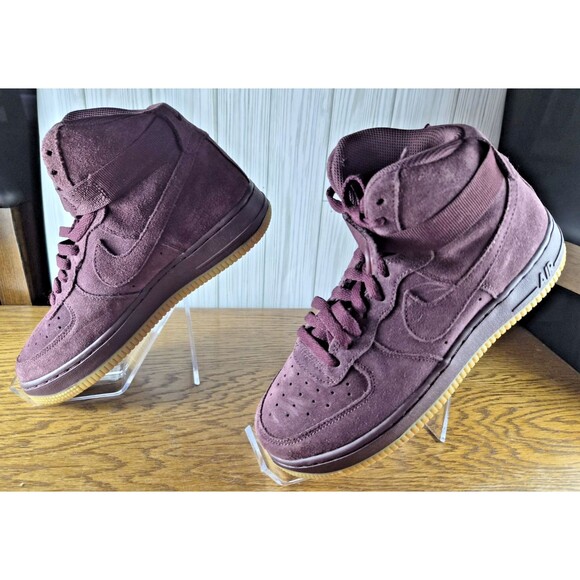 Nike Air Force 1 High WB Bordeaux model 922066-600 Size - 5.5Y / 7W - Picture 2 of 7